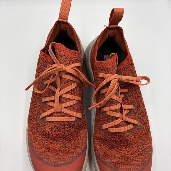 REI Co-op Trail Running Shoes Mens Size 9.5 Orange Gray Knit Lace Up Trail Sole main image 7